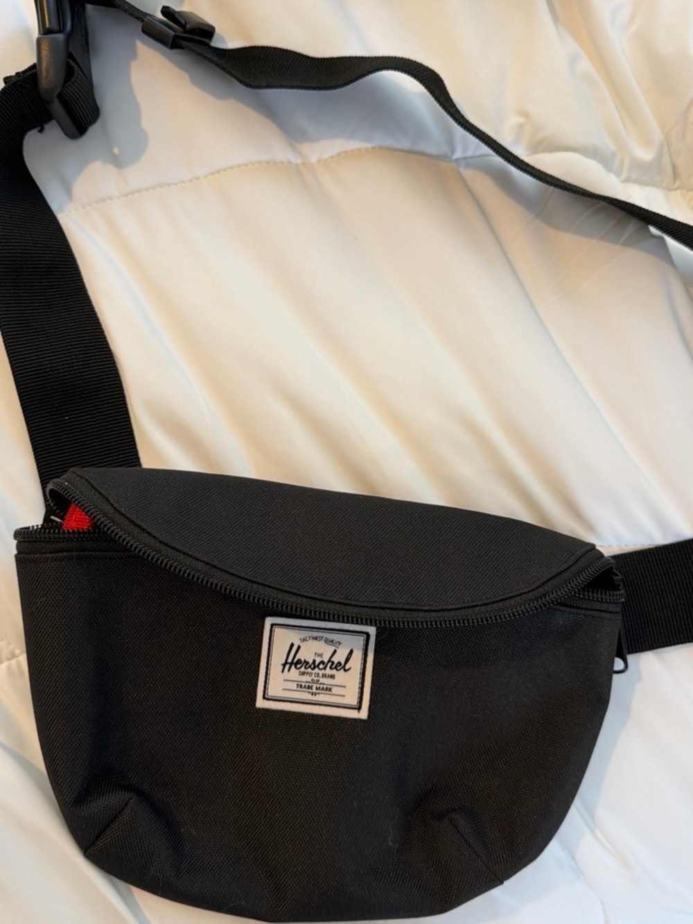 Black Casual Crossbody Sling
